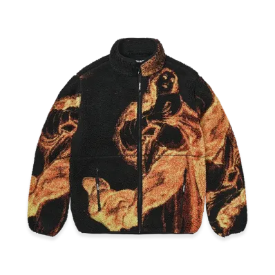 PALACE Holy Grail Funnel Fleece "Black"
