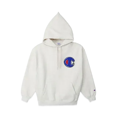 Champion x Sneakerwolf Hooded Sweatshirt "Oatmeal"