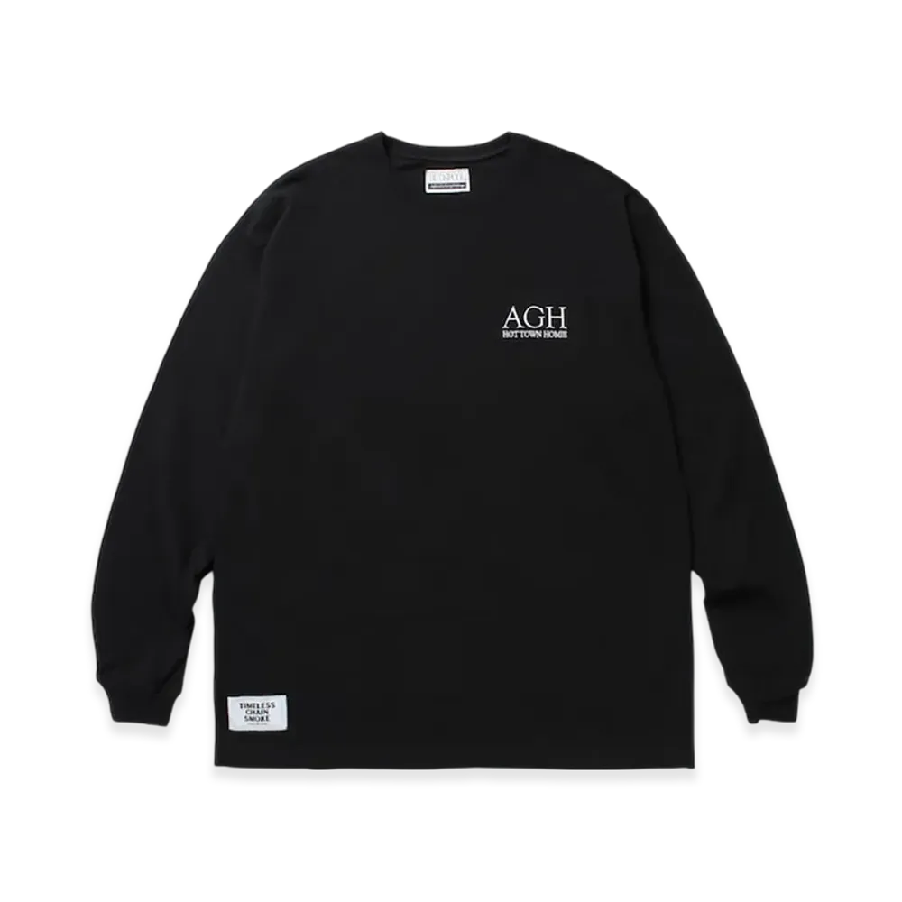 APHRODITEGANG AGH Hot Town Homie Embroidery L/S Tee "Black"