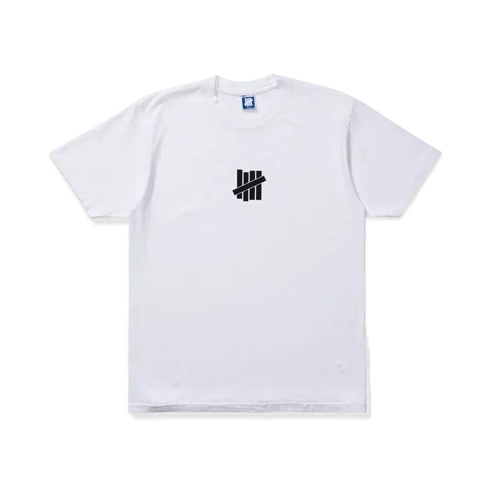 UNDEFEATED STENCIL ICON S/S TEE - 80298 "White"