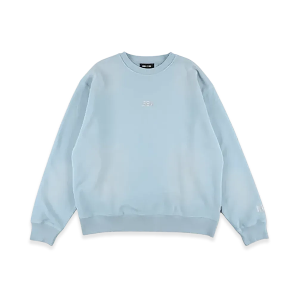 WIND AND SEA Sulfur Dyeing Logo Crewneck Sweatshirt "Sax"