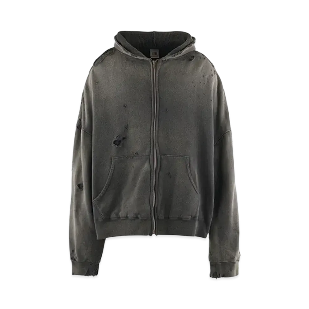 SAINT Mxxxxxx Hoodie/DBL-FC Zip "Black" SM-YS1-0000-042