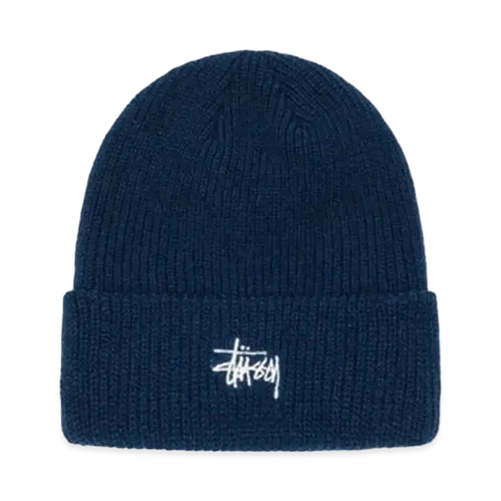 Stussy Basic Cuff Beanie "Blueberry"