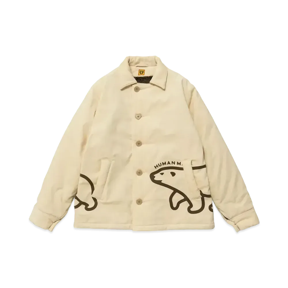 HUMAN MADE CORDUROY JACKET "White"