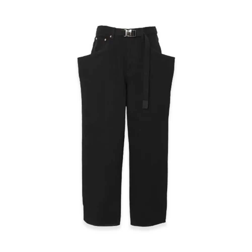 sacai Denim Pants "Black"