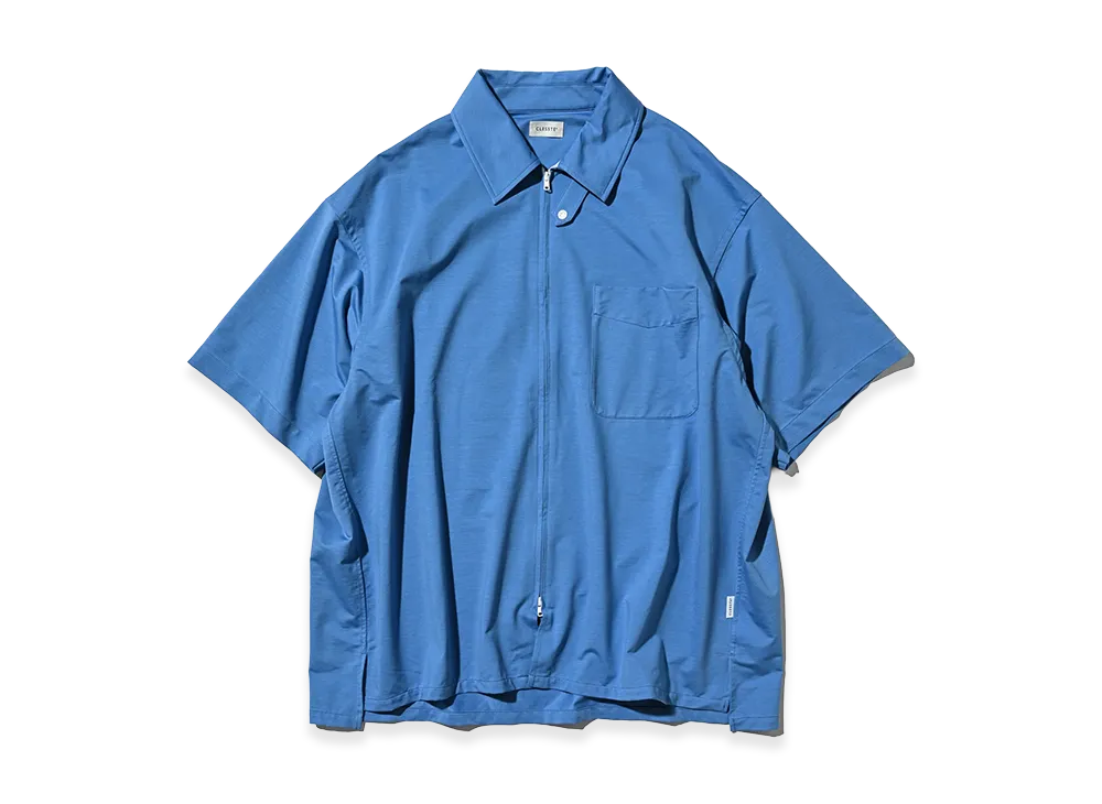 CLESSTE 46G Knit Everyday Zip Up S/S Shirt 