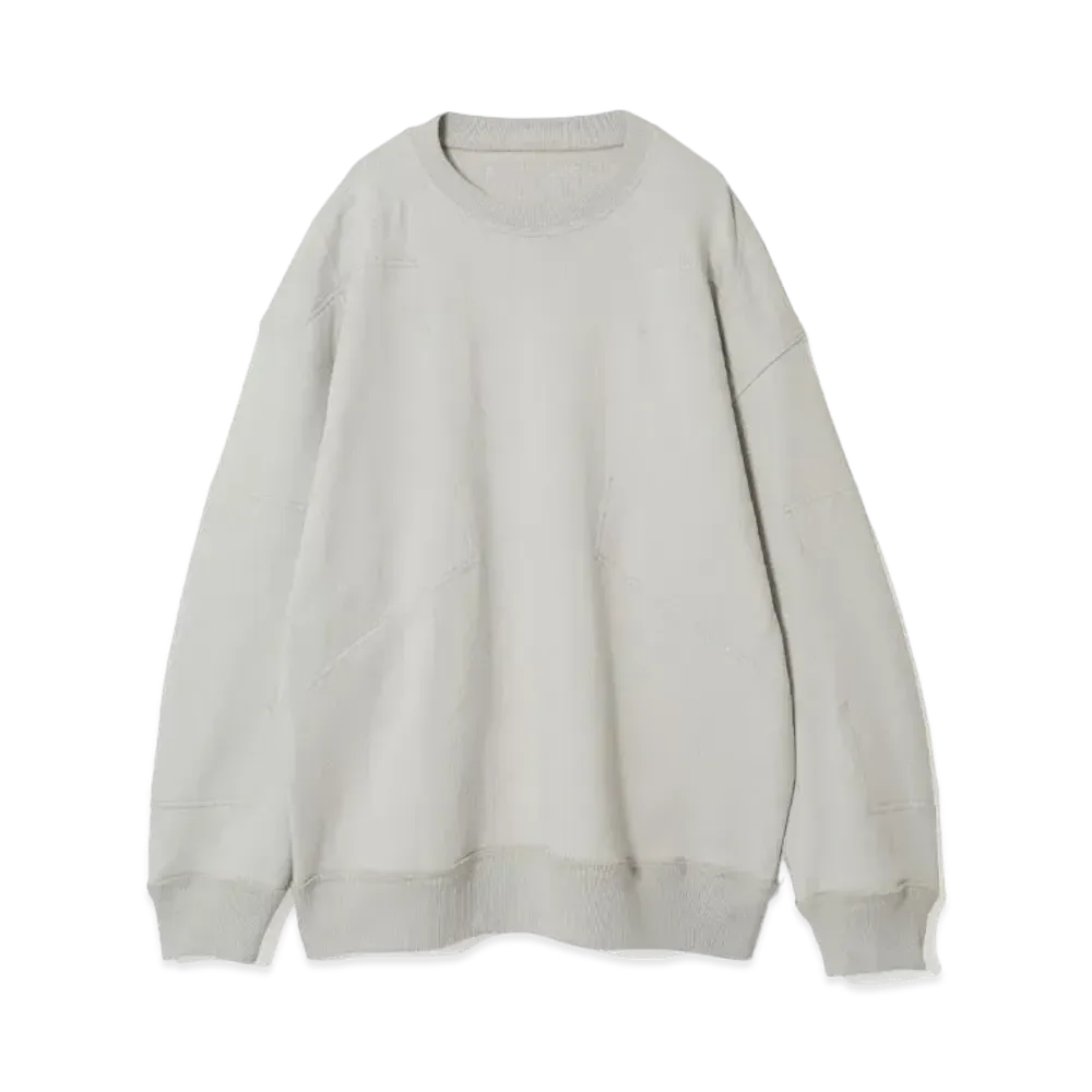 N.HOOLYWOOD Reversible Crew Neck Sweatshirt "Beige"