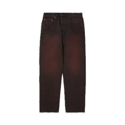 Supreme Regular Jean "Overdyed Red" (25SS)