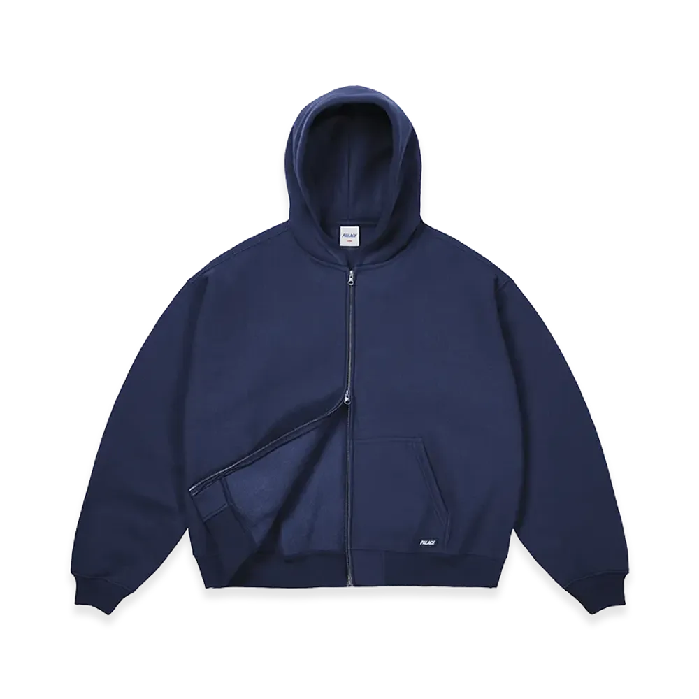 PALACE Unisex Zip Hood "Navy"