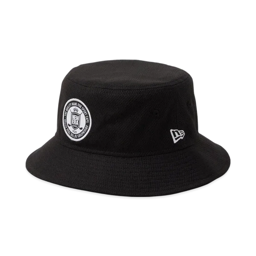 NEW ERA Golf Bucket 01 Circle Patch "Black"