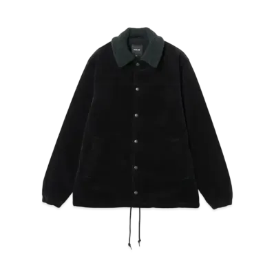 BEAMS Corduroy Boa Coach Jacket "Black"
