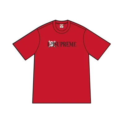 Supreme Skull Tee "Red"