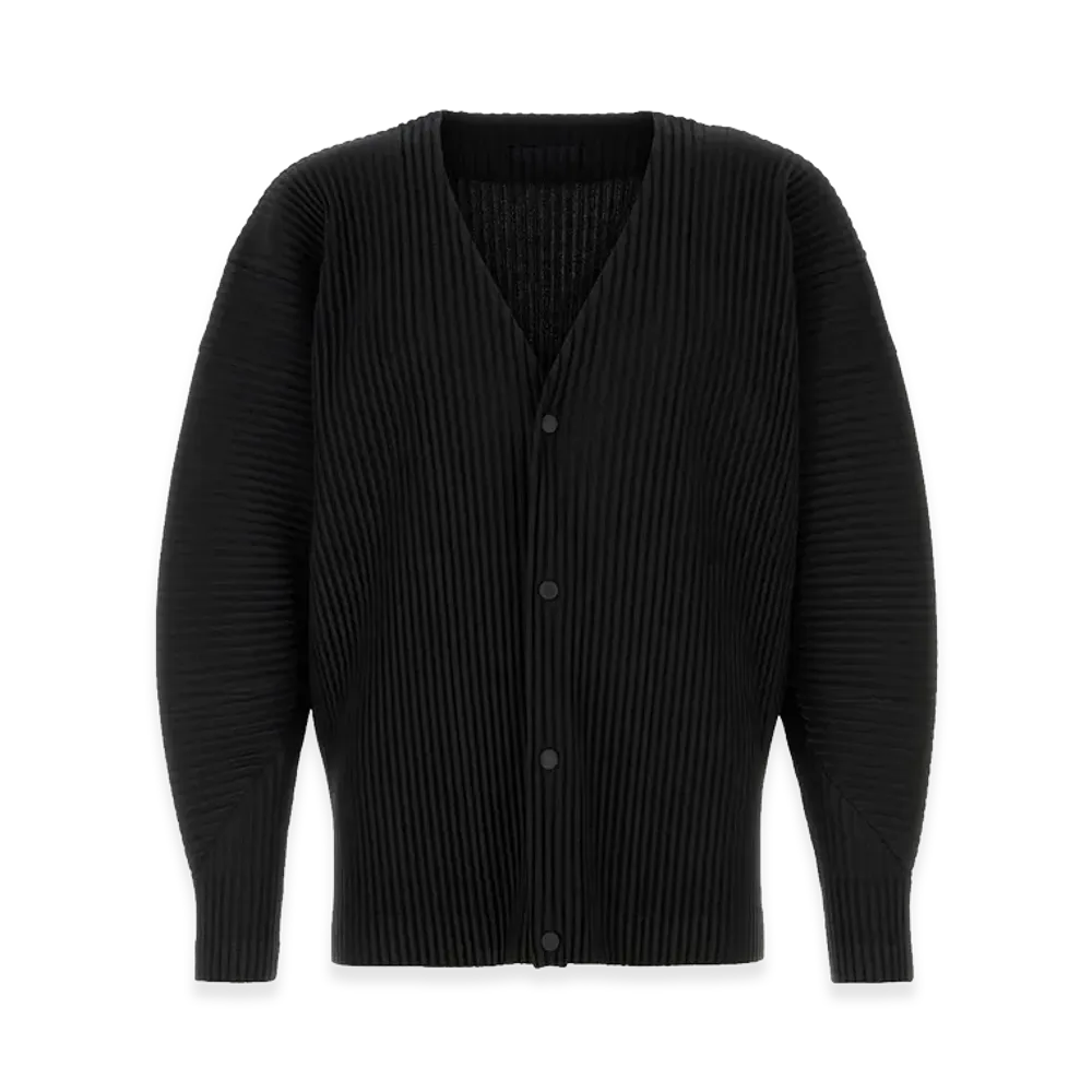 COMME des GARCONS HOMME Polyester Cardigan "Black"
