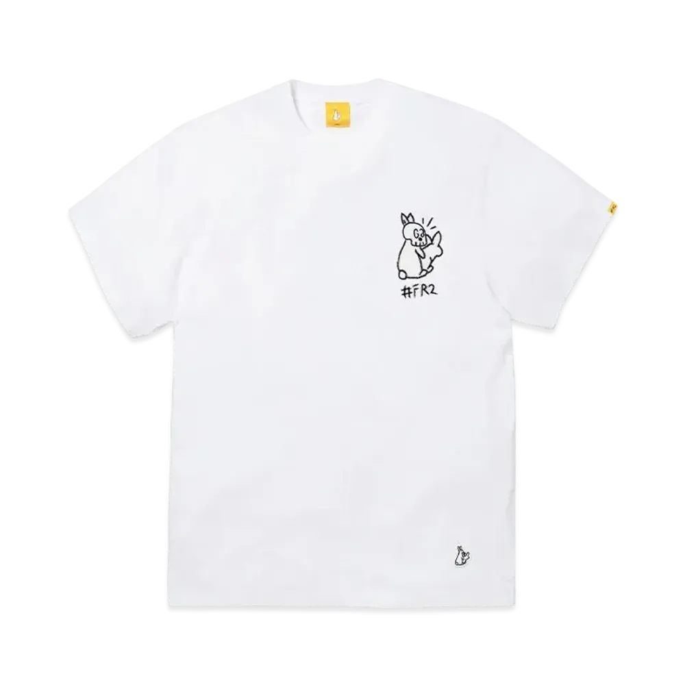 FR2 Trevor Andrew Aka Guccighost #Fr2 Embroidery T-Shirt "White"