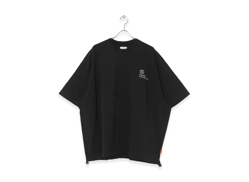 SEE SEE x URBS x S.F.C Super Big SS Tee W/Drawstrings "Black"