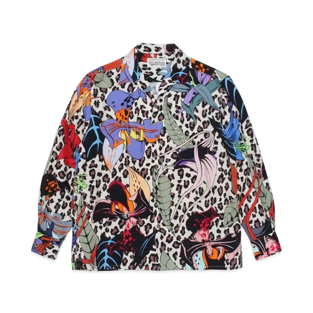 WACKO MARIA HIYATSUKAZU HAWAIIAN SHIRT "Beige"