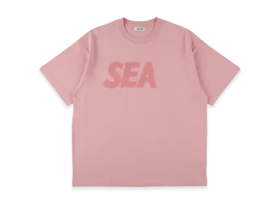WIND AND SEA x MATTHEW LANGILLE Logo Tee "Pink"