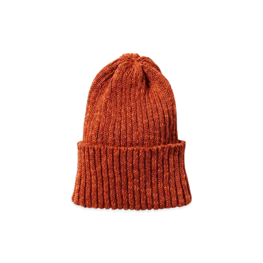 BEAMS Watch Cap Linen "Orange"