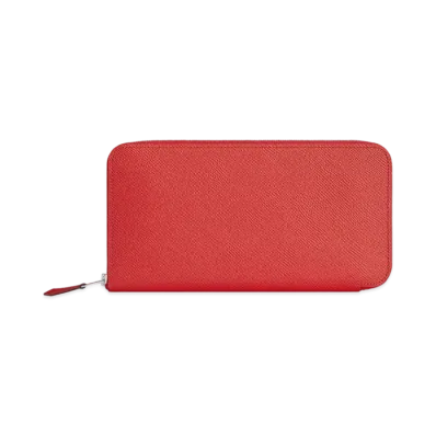 Hermes Portefeuille Azap Classique "Capucine/Mauve Sylvestre"