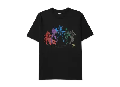 graniph x JOJO'S BIZARRE ADVENTURE Stardust Crusaders T-Shirts "Black"