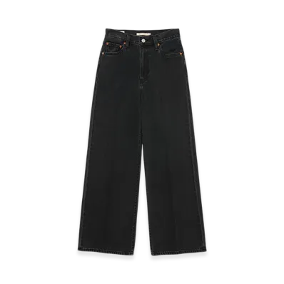Levi's Ribcage Wide Leg Jeans "Dark Indigo"