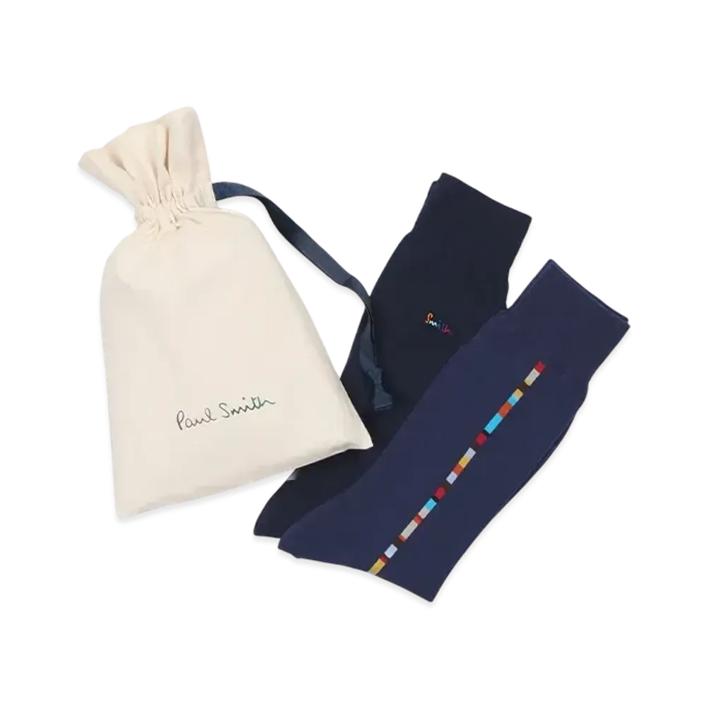Paul Smith Socks Gift Set "Navy"