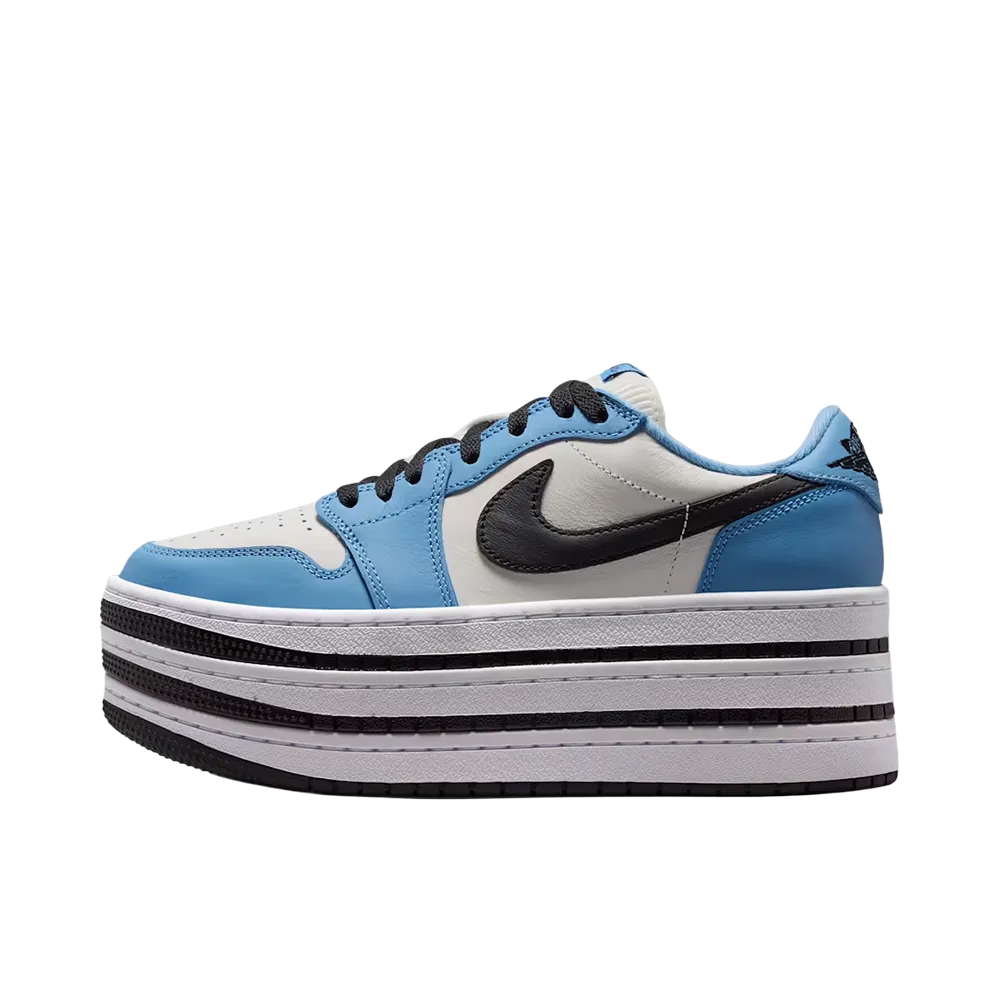 Nike Women's Air Jordan 1 Triple Stack "Blue Beyond/Black/White"