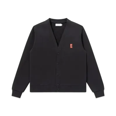 BlackEyePatch Small HWC Sweat Cardigan "Black"
