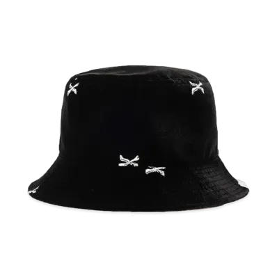 WTAPS Bucket 04 / Hat / Poly. Velvet. Textile "Black"