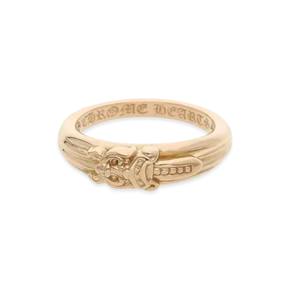 Chrome Hearts 22K Baby Classic Dagger Ring "Yellow Gold"