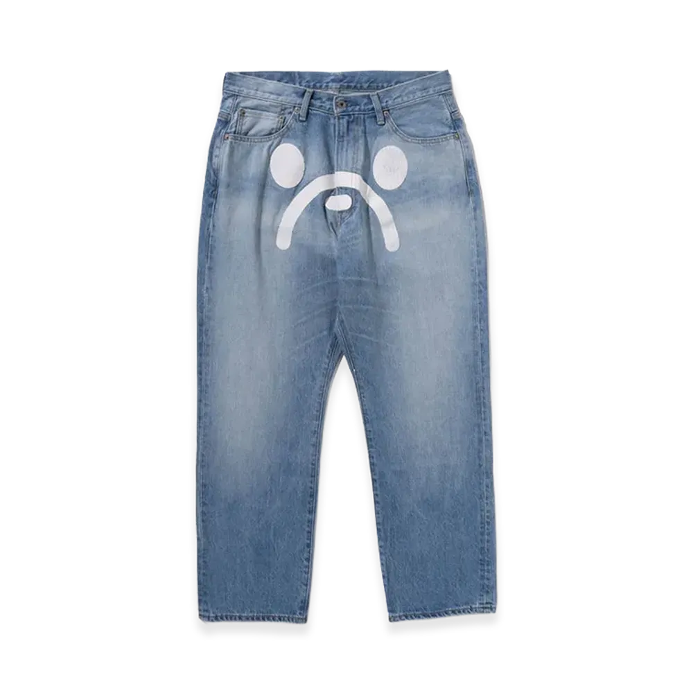 A BATHING APE Milo Face 13oz Denim Pants "Indigo"