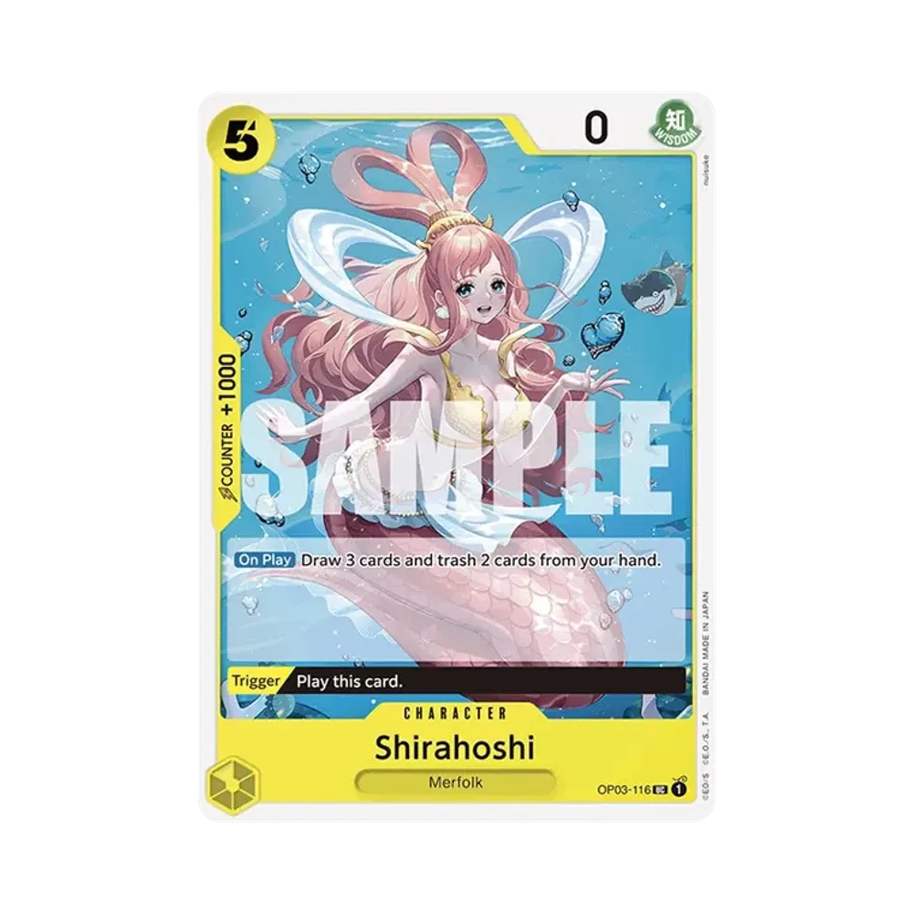 しらほし UC [OP03-116]【英語版】(プレミアムブースター「ONE PIECE CARD THE BEST」)