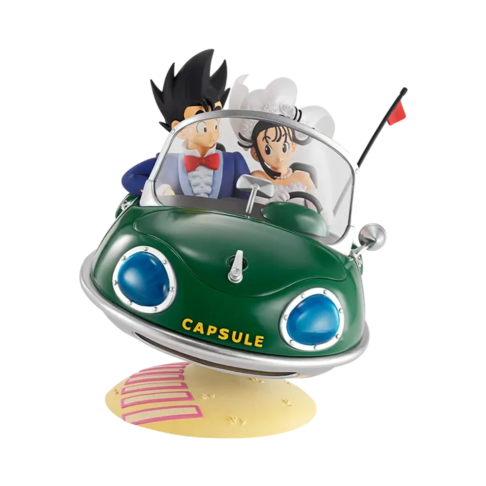 BANDAI "Ichiban Kuji" -Dragon Ball SNAP COLLECTION 2- A Prize Son Goku & Chi-Chi DRAGONBALL SNAP FIGURE