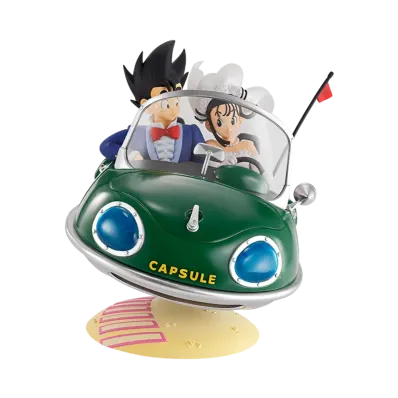 BANDAI "Ichiban Kuji" -Dragon Ball SNAP COLLECTION 2- A Prize Son Goku & Chi-Chi DRAGONBALL SNAP FIGURE