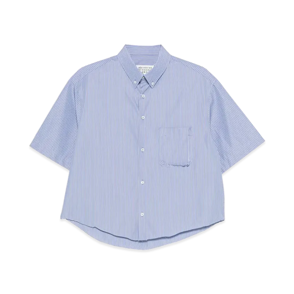Maison Margiela Women's Shirts "Blue"