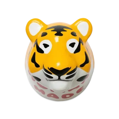 HUMAN MADE TIGER TROPHY PAPER MACHE DISPLAY "Yellow"