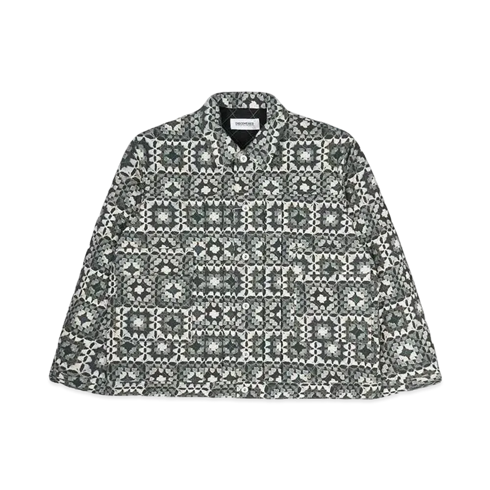 DISCOVERED CROCHET QUILT 2nd BLOUSON "BLACK"