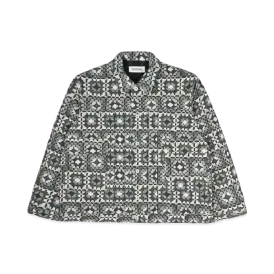 DISCOVERED CROCHET QUILT 2nd BLOUSON "BLACK"