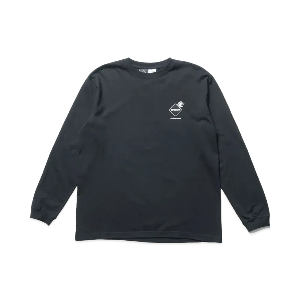 F.C.REAL BRISTOL Felix The Cat Supporter L/S Tee "Black"