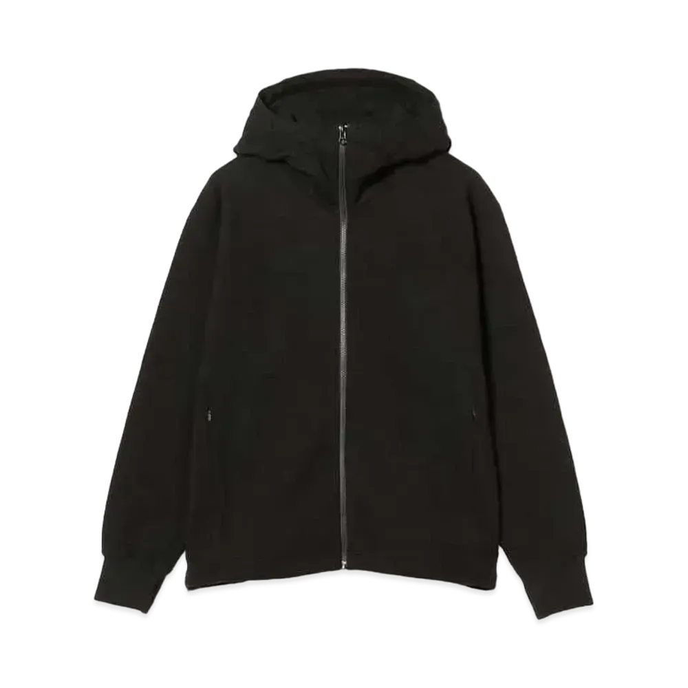 BEAMS Sweat Zip Up Hoodie "Black"
