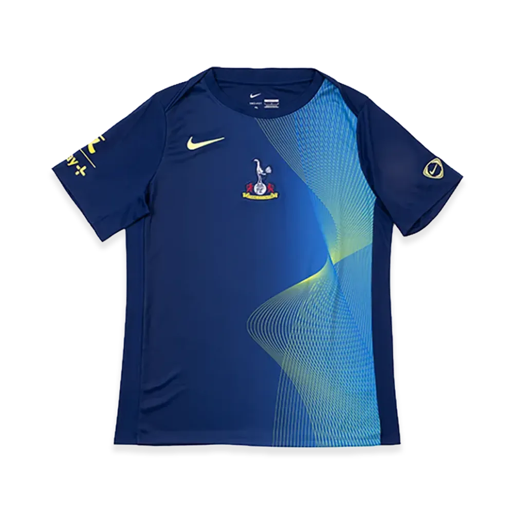 Nike 25-26 Tottenham 3rd Academy Pro Pre-Match Top "Blue Void/Dynamic Yellow"