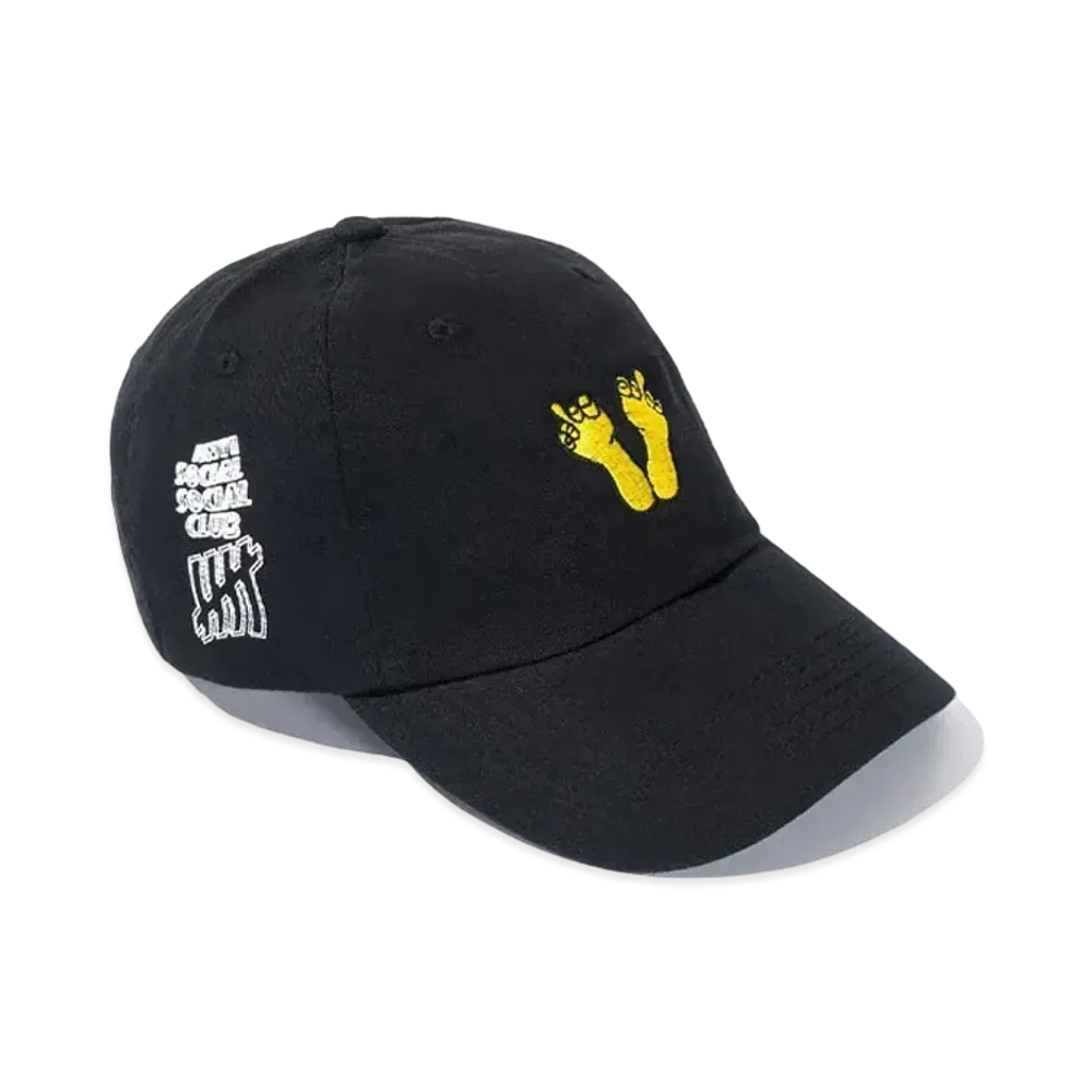 ANTI SOCIAL SOCIAL CLUB x Undefeated Cap "Black" (FW20)