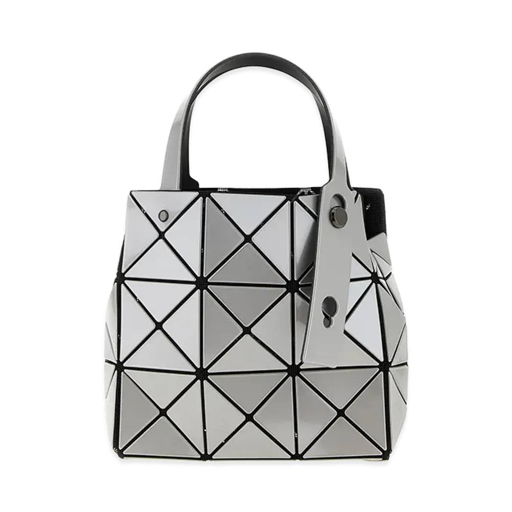 BAO BAO ISSEY MIYAKE Womens Carat Small Handbag "Silver"