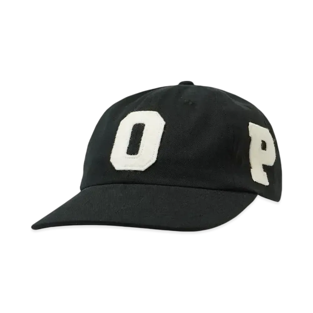 POP TRADING COMPANY footbal o hat"BLACK"