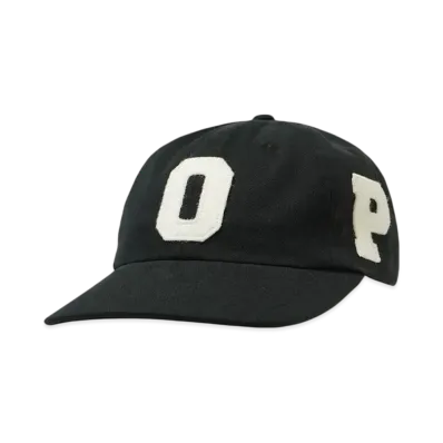 POP TRADING COMPANY footbal o hat"BLACK"