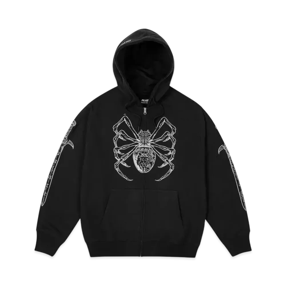 PALACE TGF Zip Hood "Black"