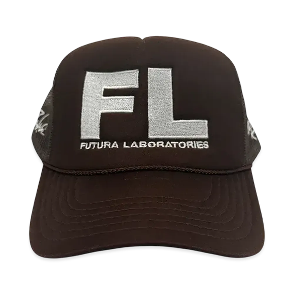 Travis Scott Cactus Jack x Futura Labs Trucker Hat "Brown"