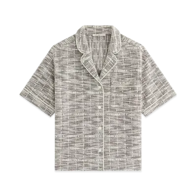 Kith Women Tweed Camp Shirt "Kindling"