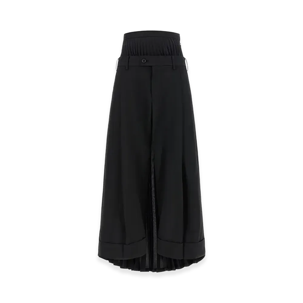 JUNYA WATANABE Women's Pleated Pants "Black"