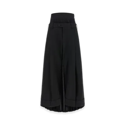 JUNYA WATANABE Women's Pleated Pants "Black"